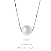 Collana Donna Oro Donna Luce in Oro bianco Perla 7.0 Ct DHPP7269 - DHPP7269